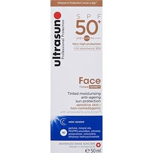 ultrasun Face Tinted Spray SPF 50+ honing, 50 ml