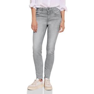 Street One Dames slim jeans en top, Lichtgrijs willekeurig