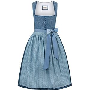 Stockerpoint Dirndl Isabelle Damesjurk voor speciale gelegenheden, Donkerblauw