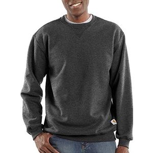 Carhartt Carhartt Halfdik sweatshirt met ronde hals, losse pasvorm, trainingspak voor heren (1 stuk), Carbon Heather