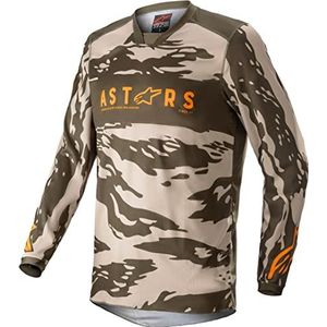 Alpinestars MX Crosssh T-shirt voor baby's en peuters, formele buttondown, zand, maat M mannen, zand, S-L, Zand