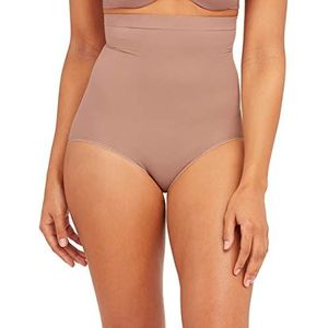 Spanx Spanx - Higher Power Panties, krachtig, hoge taille, voor dames (1 stuk), Koffie met melk, XXL