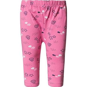 SALT AND PEPPER Baby Meisjes Leggings Capri Allover Maritieme print Oc Gum Bulle 56, gum bubble