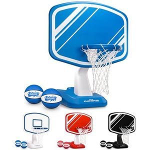 KOFOHO GoSports Splash Hoop Pro Basketbalspel voor zwembad met waterbasketbalkorf bij het zwembad, 2 ballen en pomp (groen)