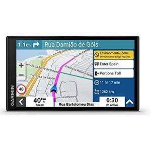 GARMIN DriveSmart 66, Live Traffic, Navigatiesysteem Auto, Live Verkeers- en Kaartupdates, Europa, Amazon Alexa