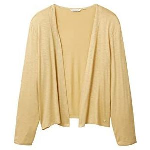 TOM TAILOR 1036778 T-shirt met lange mouwen voor dames, 31648 - fawn beige