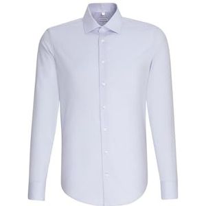 seidensticker Seidensticker Herren Business Hemd Slim Fit heren zakelijk overhemd, blauw (lichtblauw 11), 44