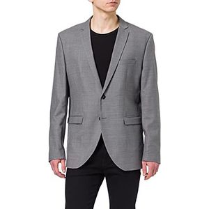 Jack & Jones Jprsolaris Blazer Noos heren, lichtgrijs gemêleerd, 42, Lichtgrijs chinees