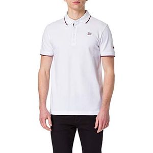 Armor Lux Spézet Poloshirt voor heren, Wit.