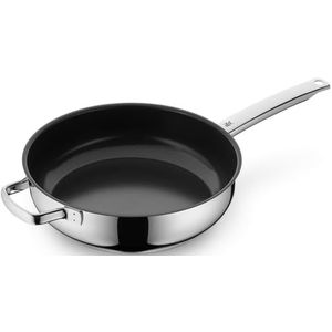 WMF Durado Inductie stoofpan 28 cm Cromargan roestvrij staal gecoat keramische coating hoge rand ovenbestendig 55 x 30 x 9,5 cm