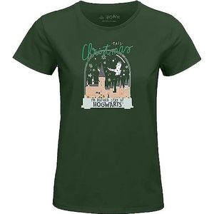 HARRY POTTER T-shirt voor dames, groen, L, Groen