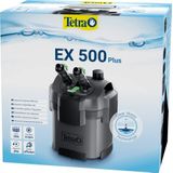 Tetra EX 500 Plus buitenfilter voor aquaria - krachtig filter voor aquaria tot 100 l, creëert kristalhelder water geschikt voor vissen