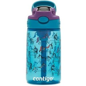 Contigo Easy Clean Autospout drinkfles voor kinderen, met rietje, robuust, BPA-vrij, lekvrij, eenvoudige reiniging, ideaal voor kleuterschool, kleuterschool, school, sport, 420 ml