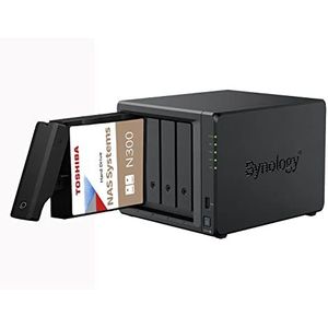 Synology DS423+ 6Go NAS 24To (4X 6To) Toshiba N300, Assemblé et testé avec SE DSM installé