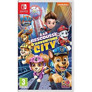 Bandai Namco Entertainment Paw Patrol, Paw Patrol, ter redding van Adventure City (NSwitch), zwart