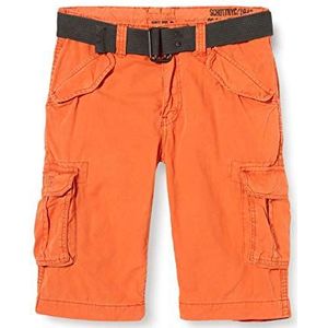 Schott NYC Shorts voor heren, oranje (oranje)
