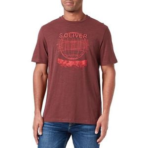 s.Oliver T-shirt à manches courtes pour homme, lilas, L