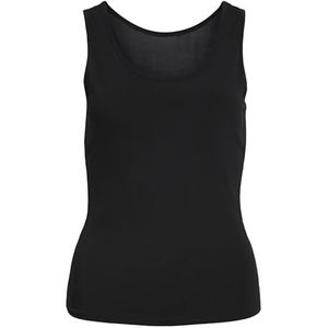 Object Objleena Sus S/L Tank Top Noos Objleena Sus S/L Noos Tanktop voor dames (1 stuk), zwart., M-L