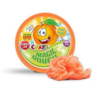 Craze Magic Dough Expert Fantastic Aroma Modelleerklei voor 2 jaar en Smart Slime voor kinderen, fruitige geur, doos 70 g, 35368, meerkleurig