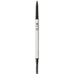 ILIA - In Full Micro-Tip Brow Pencil | Non-Toxic, Vegan, Cruelty-Free, Clean Makeup (Soft Black)