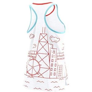 Wilson Tanktop, CHI Cotton Tank, Katoen, Wit.