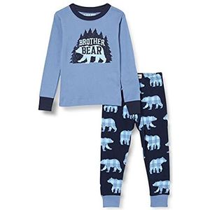 Hatley Lange mouwen, pyjama-set voor jongens, Brother Bear
