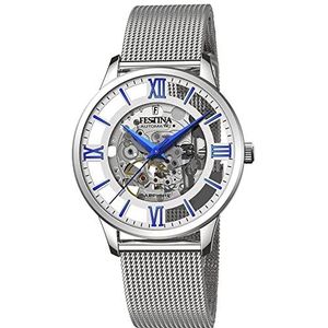 Festina Automatisch horloge F20534/1, grijs, armband, grijs., Armband