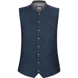 Bergfeuer Gilet traditionnel Romeo, bleu, 52