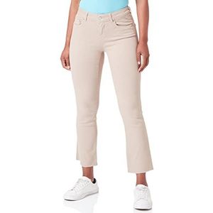 REPLAY Faaby Flare Crop damesjeans, 833 Light Military, 33 W/26 L, 833 light military