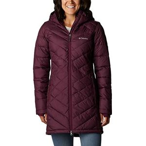 Columbia Heavenly Heavenly Marionberry Lange damesjas met capuchon, XS