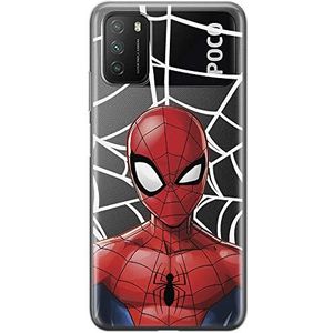 ERT GROUP Beschermhoes voor mobiele telefoon voor Xiaomi REDMI 9T, origineel en officieel gelicentieerd product, motief Spider Man 012, perfect aangepast aan de vorm van de mobiele telefoon, gedeeltelijk bedrukt