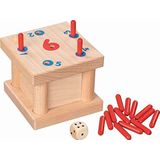 Goki 56799 Peg Game, The Tricky 6, Mixed