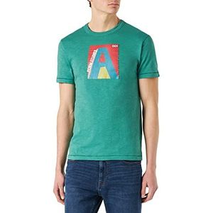 United Colors of Benetton T-shirt, fles groen, 00 q, M, green bottle 00q