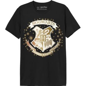 HARRY POTTER Mehapomts413 T-shirt voor heren, zwart.