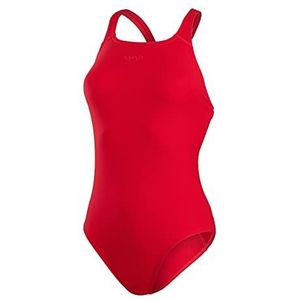 Speedo Endurance+ thinstrap badpak voor dames, eendelig, rood, 38