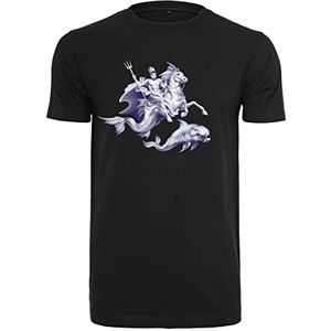 Mister Tee Amazing Horse T-shirt voor heren, zwart.