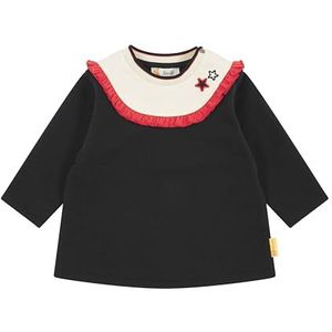 Steiff T-shirt à manches longues taille UE 68 Steiff Navy, sweat à manches longues pour fille, pull à manches longues pour enfants, haut pour bébé, t-shirt basique idéal, confortable et doux, lavable