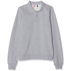 CliQue Basic sweatshirt voor heren, grijs gemêleerd