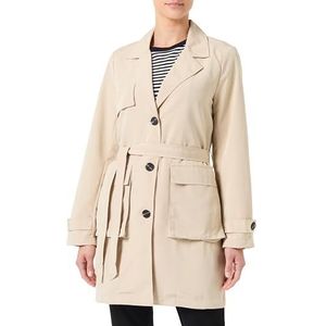 ONLY Trench OnLCAROLINE CC OTW pour femme, poivre blanc, taille XS, White Pepper, XS