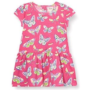 Hatley Gathered Dress babyjurk voor meisjes, botanische botervliezen