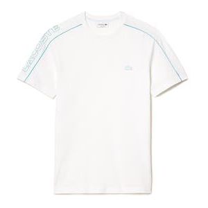 Lacoste Sportshirt voor heren met lange mouwen, wit/handvat
