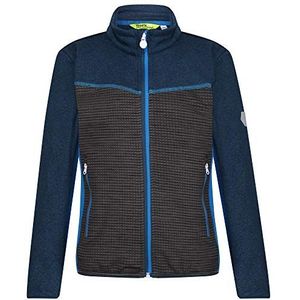 Regatta Oberon Iii Softshelljas Junior van stretch-mesh, rekbaar, met zakken met ritssluiting, soft shell uniseks kinderen