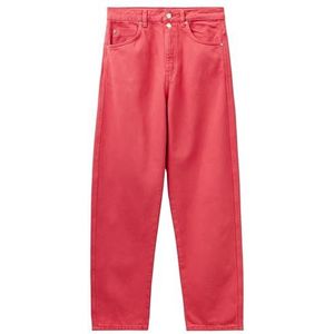 United Colors of Benetton Broek 4LYXDE018 dames jeans roze salmone denim 11F één maat roze salmone denim 11F, één maat, Roze Salmone Denim 11F