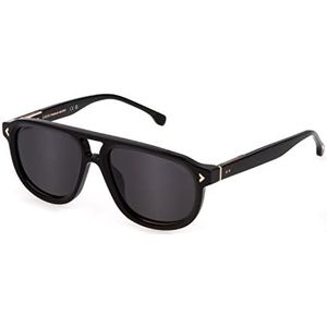 Lozza Sl4330 zonnebril voor heren, Glanzend zwart