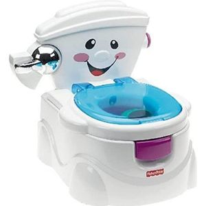 Fisher-Price P4326 Mijn eerste toiletpotjes en toiletbril met muziek en geluidseffecten toilettrainer voor peuters (Duits)