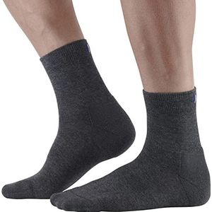MONNET sokken, biologisch katoen, uniseks, grijs.