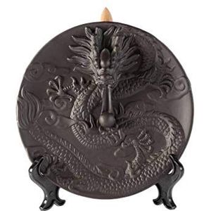 lachineuse Brunnen met Encens, Chinese draak