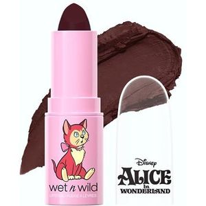 Wet n Wild Alice in Wonderland lippenstift met hoge pigmentatie voor een zijdezachte satijnen afwerking, doordrenkt met vitamine E, Curtsy