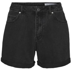 VERO MODA Vmzuri Hr Mix Noos Jeans Shorts voor dames, Zwarte jeans