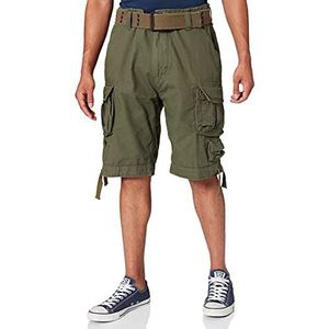 Brandit heren savage shorts, sneeuw, camouflage, XXL, Olijf